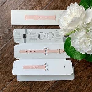 Pink Apple Watch band